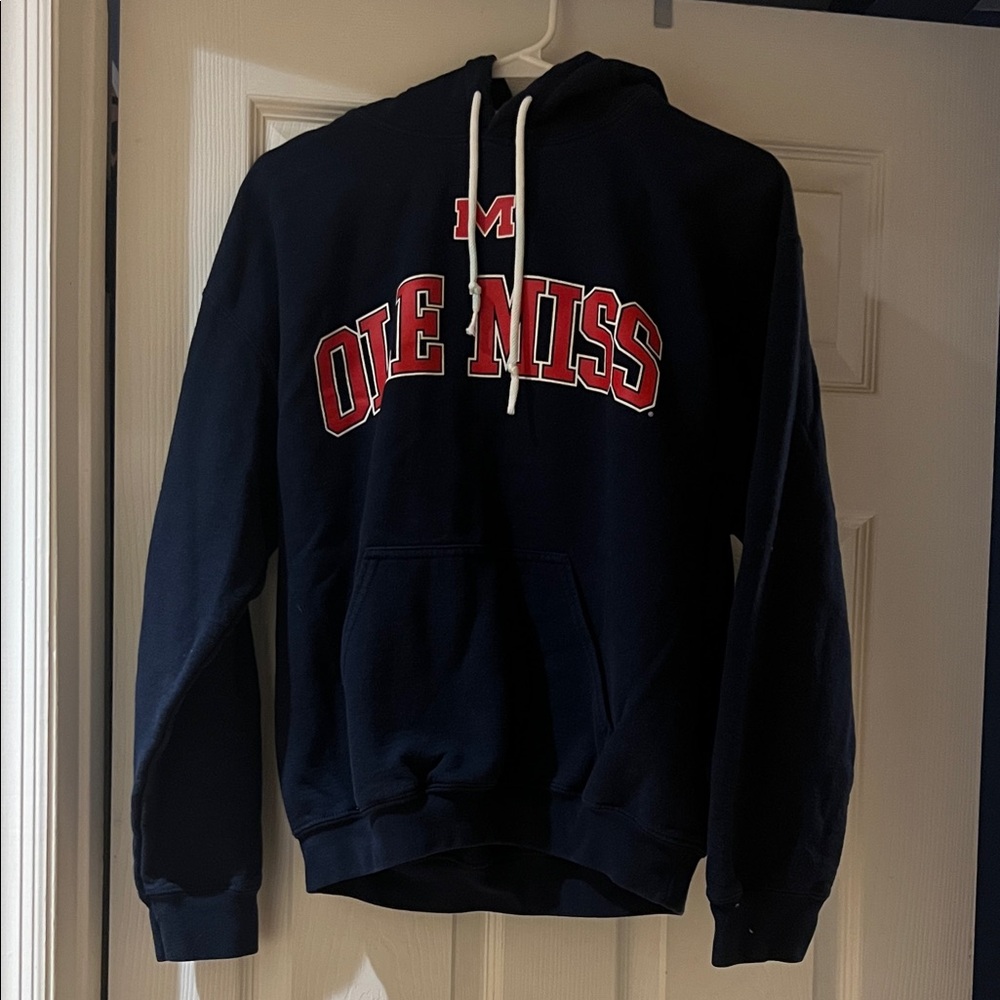 Ole Miss Gildan Navy Blue Ole Miss Sweater